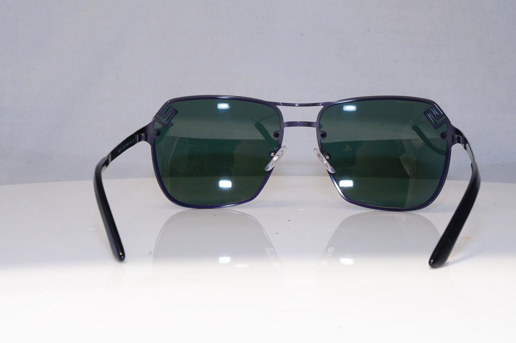 VERSACE Mens Designer Sunglasses Grey Square 2114 1275/71 21471