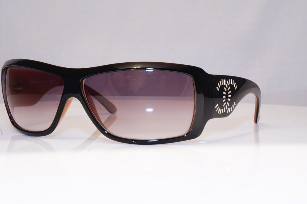CHANEL Womens Diamante Designer Sunglasses Black Square 6021-B 913//11 18138