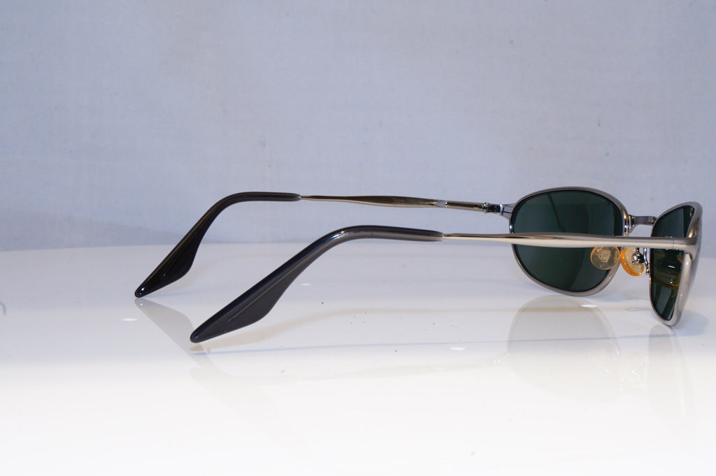 RAY-BAN Mens Vintage 1990 Designer Sunglasses Silver Wrap FLIGHT W2982 SLV 19150