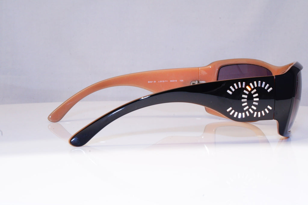 CHANEL Womens Diamante Designer Sunglasses Black Square 6021-B 913//11 18138