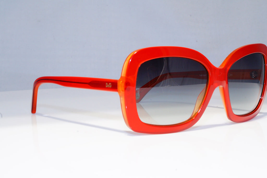 DOLCE & GABBANA Womens Designer Sunglasses Orange NEW D&G 3047 986/8G 20329