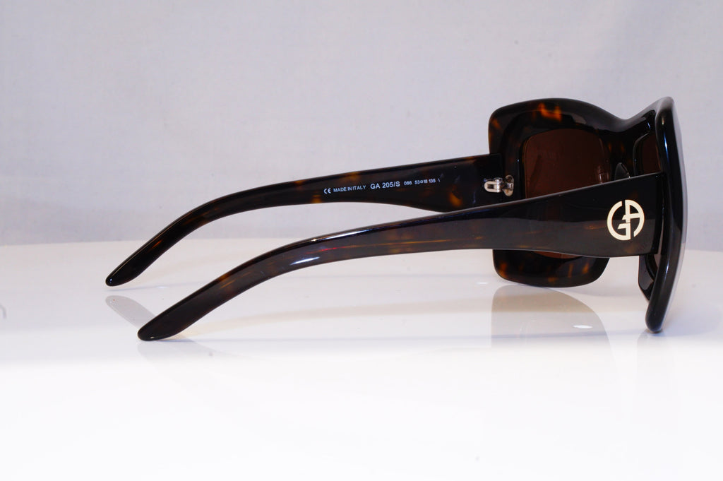 GIORGIO ARMANI Womens Designer Sunglasses Brown Butterfly GA 205/S 086 17367