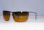 GUCCI Mens Vintage 1990 Designer Sunglasses Brown Wrap GG 2652 S8P 19124