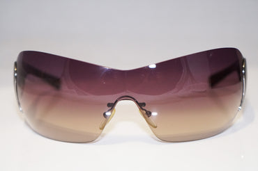 PRADA Boxed Womens Designer Sunglasses Brown Shield SPR 51G 2BU-6S1 13816