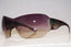 PRADA Boxed Womens Designer Sunglasses Brown Shield SPR 51G 2BU-6S1 13816