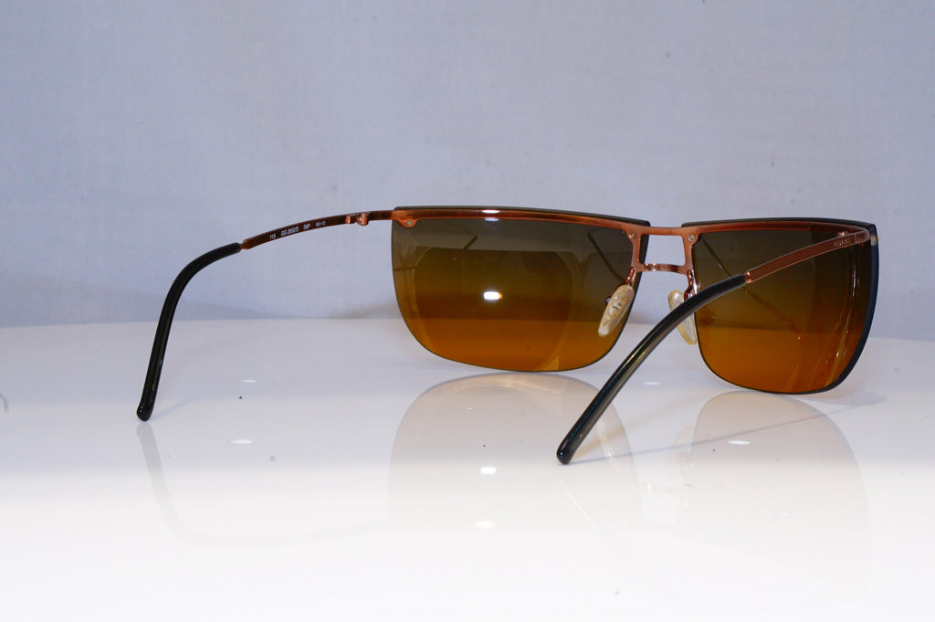 GUCCI Mens Vintage 1990 Designer Sunglasses Brown Wrap GG 2652 S8P 19124