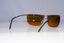 GUCCI Mens Vintage 1990 Designer Sunglasses Brown Wrap GG 2652 S8P 19124