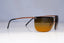 GUCCI Mens Vintage 1990 Designer Sunglasses Brown Wrap GG 2652 S8P 19124