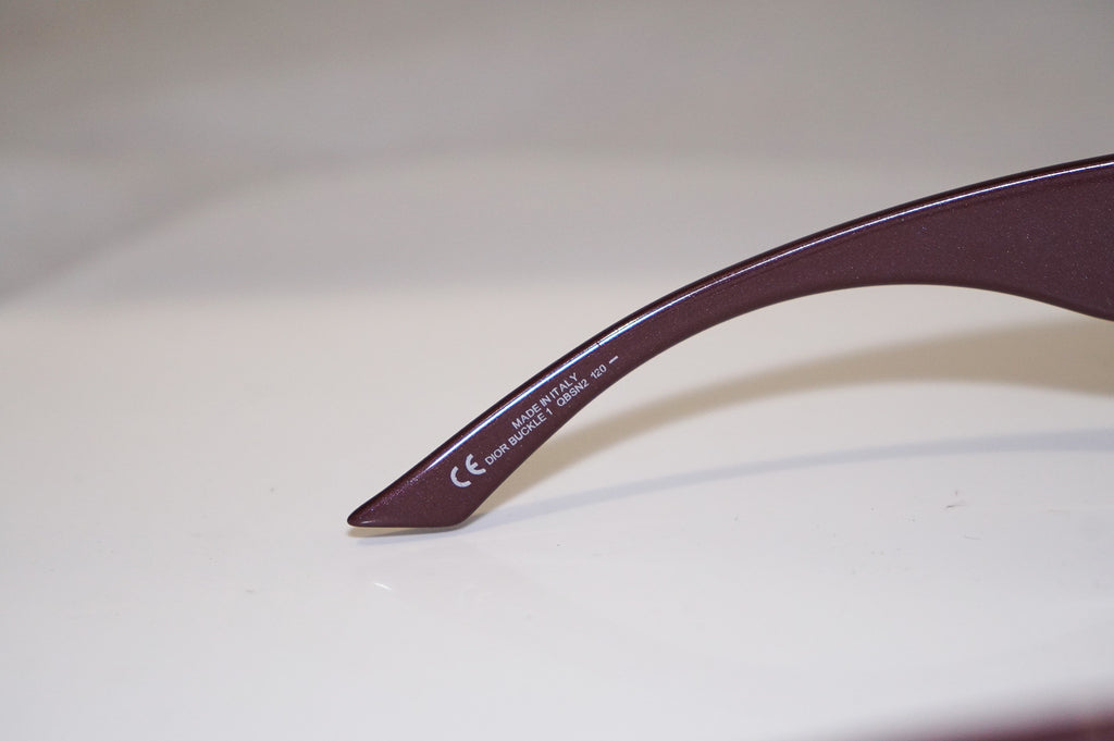 DIOR Womens Designer Sunglasses Burgundy Shield BUCKLE 1 QBSN2 13643