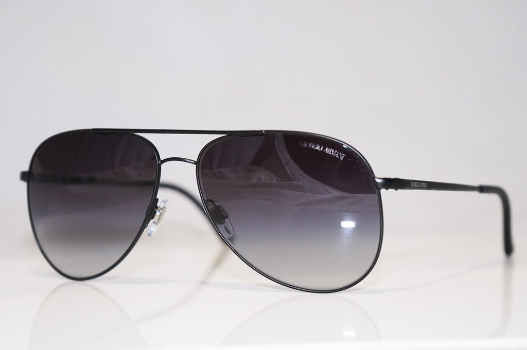 GIORGIO ARMANI Mens Designer Sunglasses Black Aviator AR 6013 3001 8G 13613