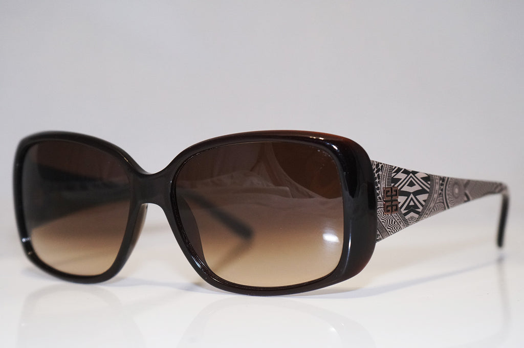 GIVENCHY Womens Designer Sunglasses Brown Rectangle SGV718 COL 0958 14243