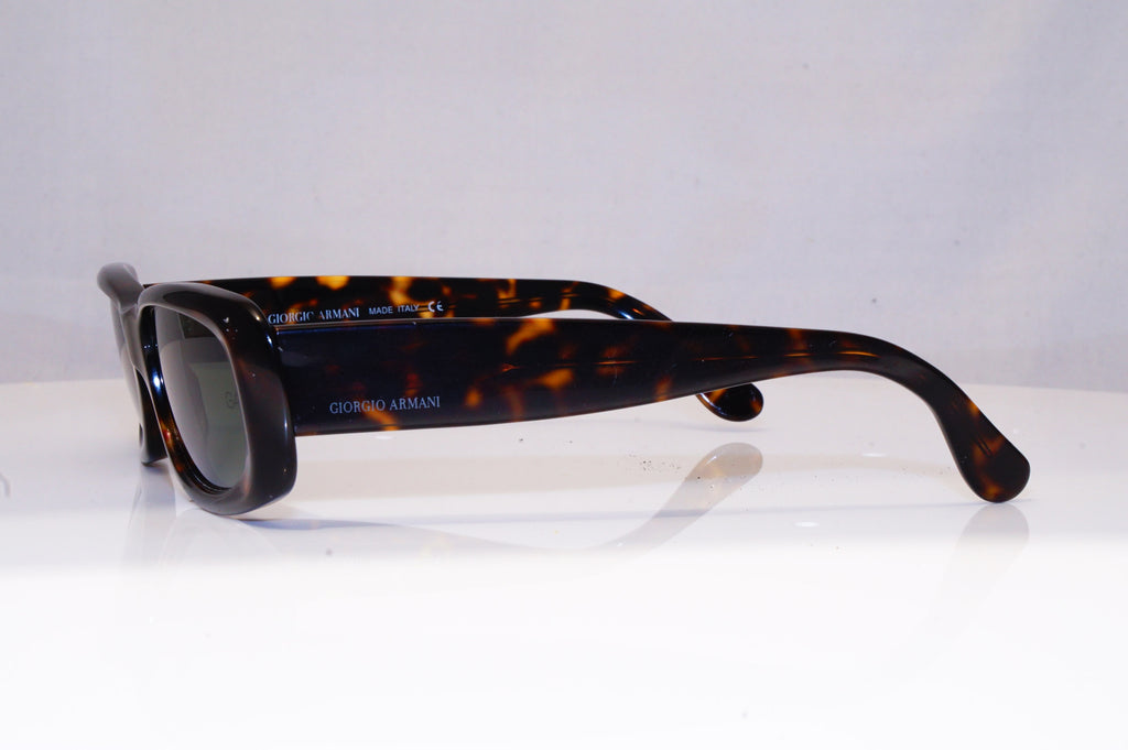 GIORGIO ARMANI Mens Vintage 1990 Designer Sunglasses Brown Rectangle 941 17071