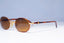 RAY-BAN Mens Womens Vintage 1990 Designer Sunglasses Gold Oval W2543 BRN 20317
