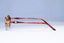 RAY-BAN Mens Womens Vintage 1990 Designer Sunglasses Gold Oval W2543 BRN 20317