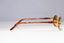 RAY-BAN Mens Womens Vintage 1990 Designer Sunglasses Gold Oval W2543 BRN 20317