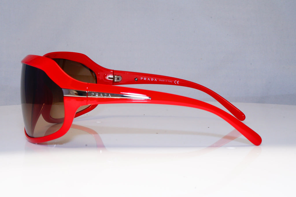 PRADA Mens Womens Designer Sunglasses Red Wrap SPR 14G 0BU-6S1 21462