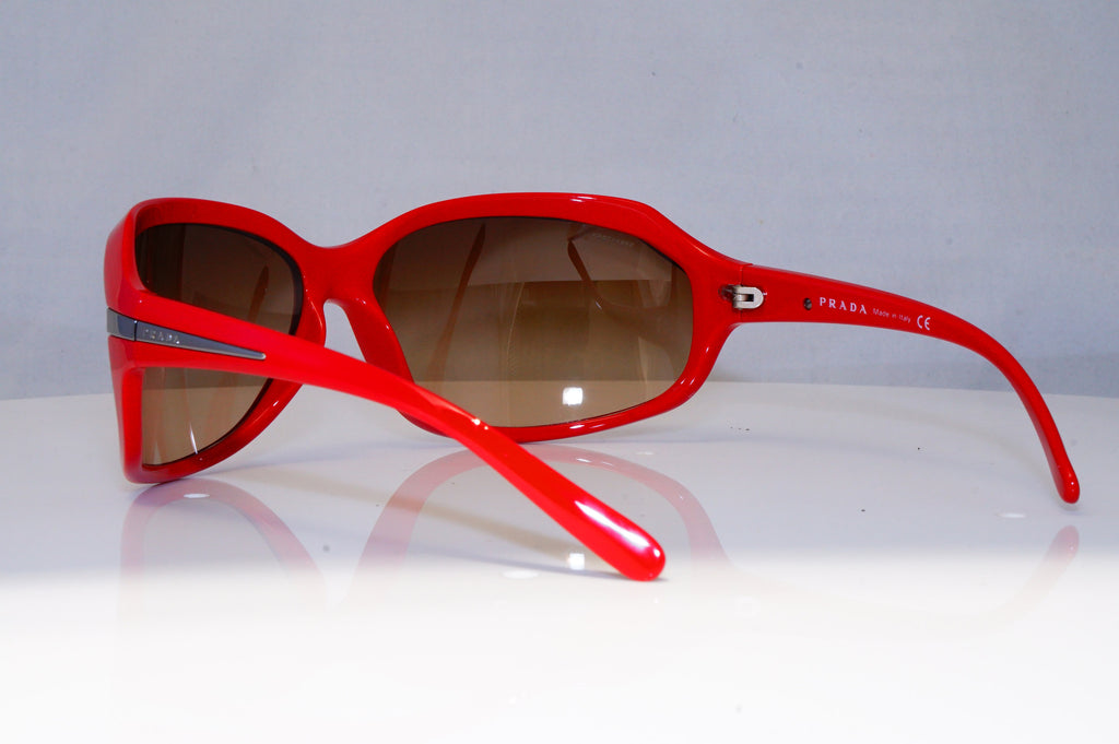 PRADA Mens Womens Designer Sunglasses Red Wrap SPR 14G 0BU-6S1 21462