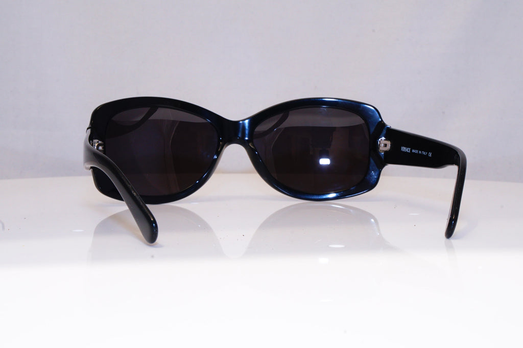 VERSACE Womens Diamante Designer Sunglasses Black Butterfly 4046-B GB1/87 17110