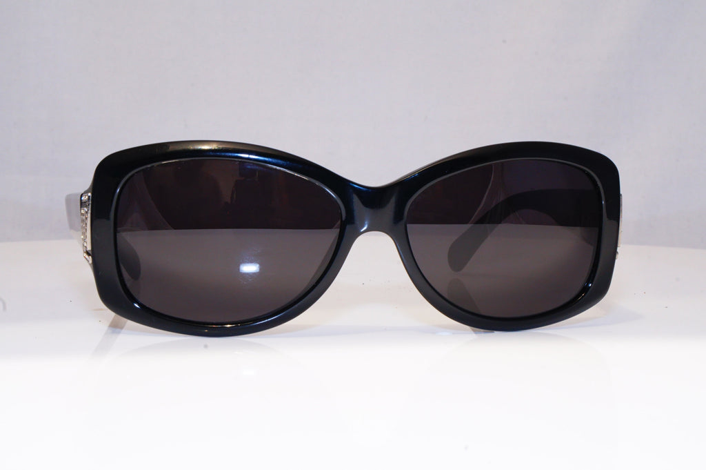 VERSACE Womens Diamante Designer Sunglasses Black Butterfly 4046-B GB1/87 17110