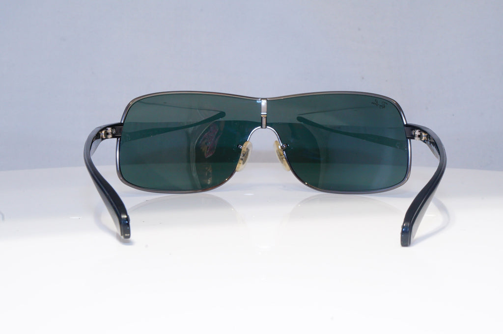 RAY-BAN Mens Designer Sunglasses Black Shield RB 3244 004/71 20300