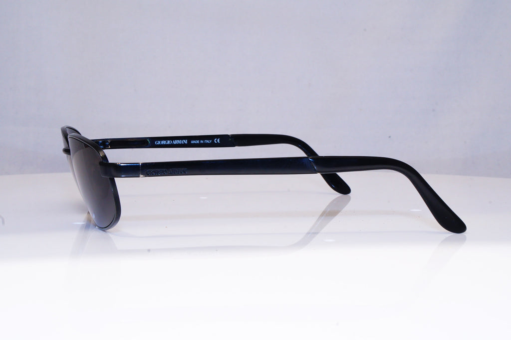 GIORGIO ARMANI Mens Vintage 1990 Designer Sunglasses Black Square 1511 706 16985