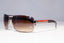 PRADA Mens Designer Sunglasses Brown Rectangle SPS 54I 5AV-6S1 20303