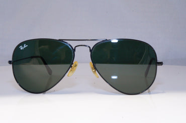 RAY-BAN Mens Womens Designer Sunglasses Black Pilot RB 3025 L2823 21453