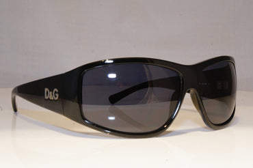 DOLCE & GABBANA Mens Designer Sunglasses Black Wrap D&G 8003 501/87 19144
