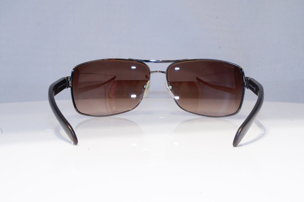 PRADA Mens Designer Sunglasses Brown Rectangle SPS 54I 5AV-6S1 20303