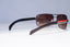 PRADA Mens Designer Sunglasses Brown Rectangle SPS 54I 5AV-6S1 20303