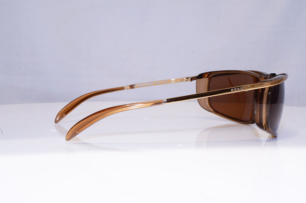 GUCCI Mens Vintage 1990 Designer Sunglasses Gold Wrap GG 1420 438 17453