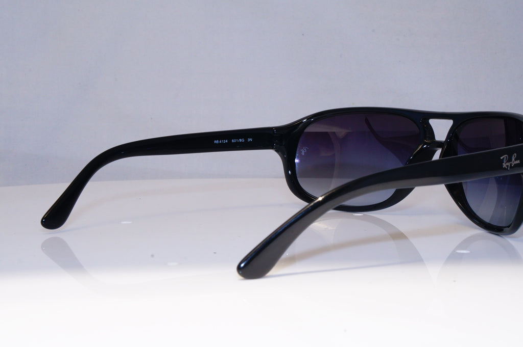RAY-BAN Mens Designer Sunglasses Black Wrap RB 4124 601/8G 21465
