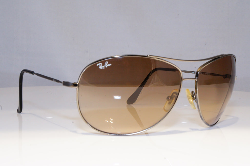 RAY-BAN Mens Womens Polarized Designer Sunglasses Brown Wrap RB 4075 64257 19120