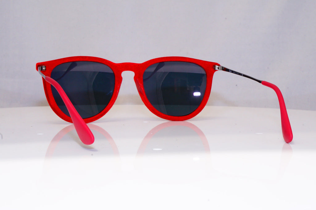 RAY-BAN Womens Mirror Designer Sunglasses Red VELVET ERIKA RB 4121 6076/6Q 16574