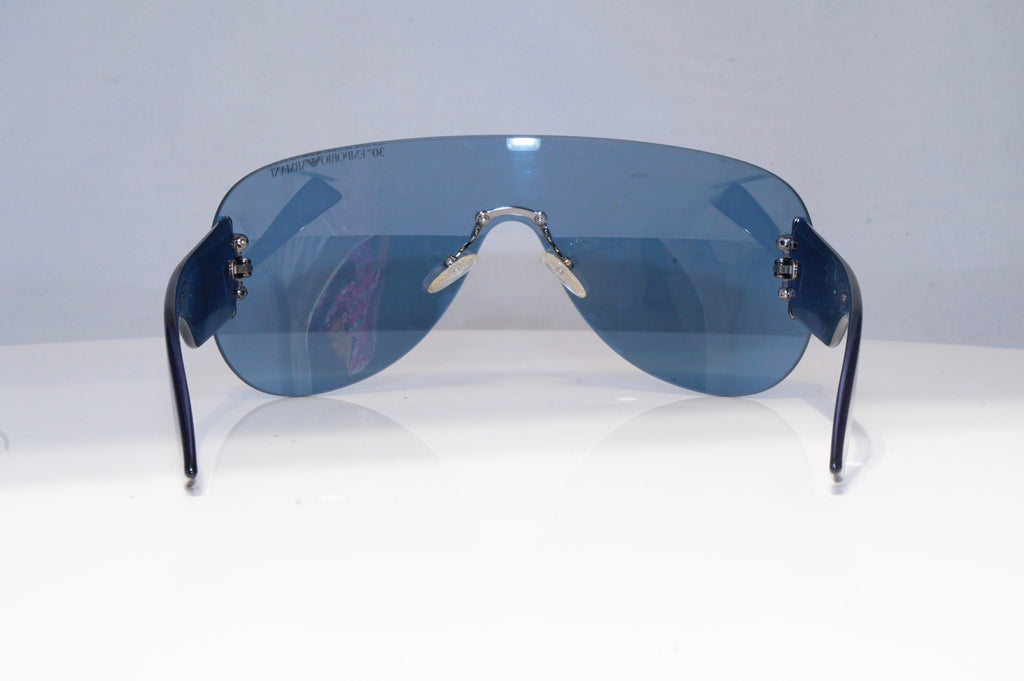 EMPORIO ARMANI Mens Womens Designer Sunglasses Blue ANNIVERSARY EA 9838 20334