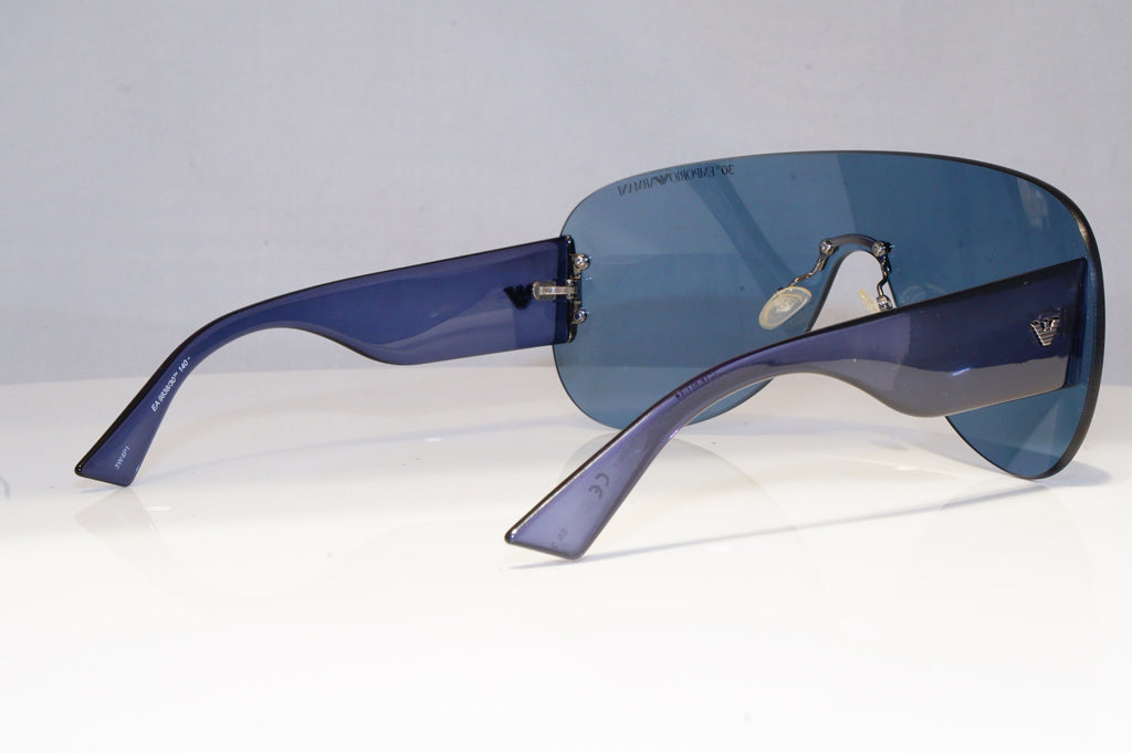 EMPORIO ARMANI Mens Womens Designer Sunglasses Blue ANNIVERSARY EA 9838 20334