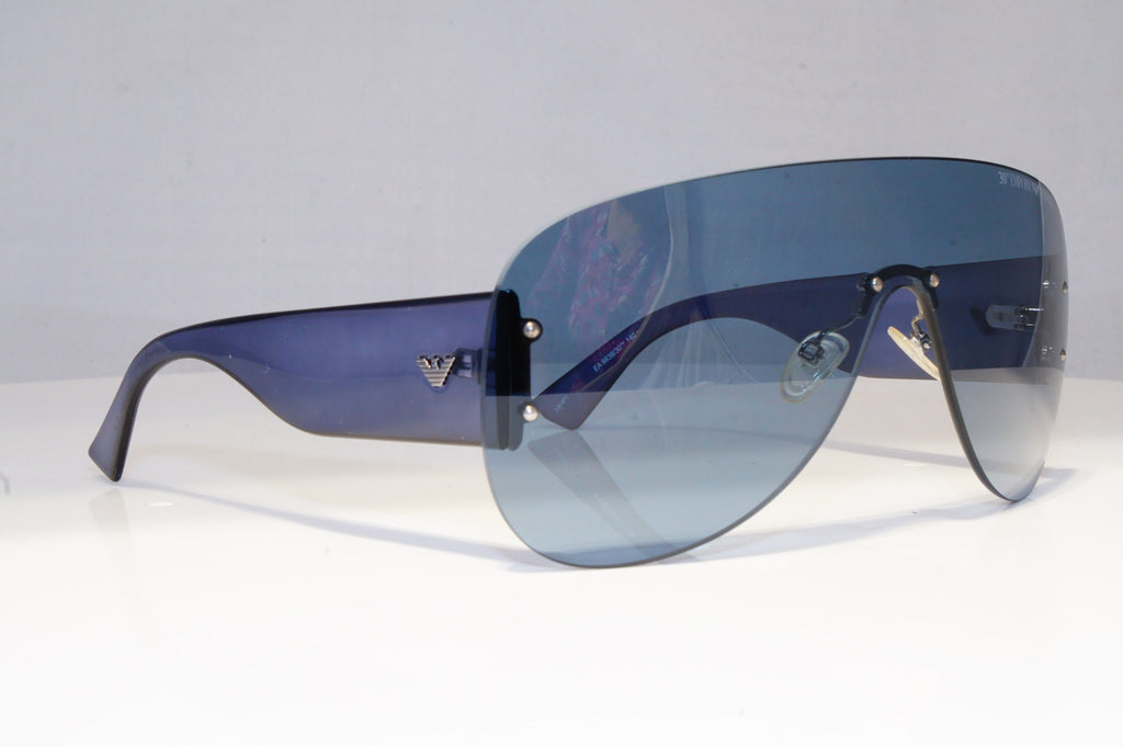 EMPORIO ARMANI Mens Womens Designer Sunglasses Blue ANNIVERSARY EA 9838 20334