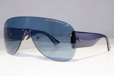 EMPORIO ARMANI Mens Womens Designer Sunglasses Blue ANNIVERSARY EA 9838 20334