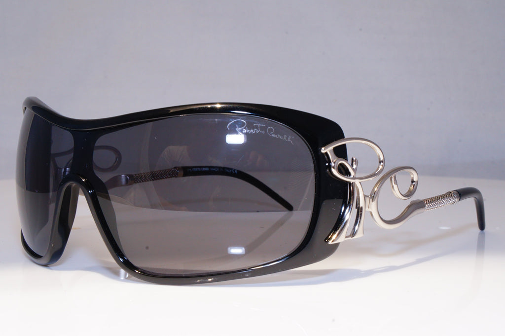 ROBERTO CAVALLI Womens Designer Sunglasses Black Shield Admeta RC 303 B5 21445