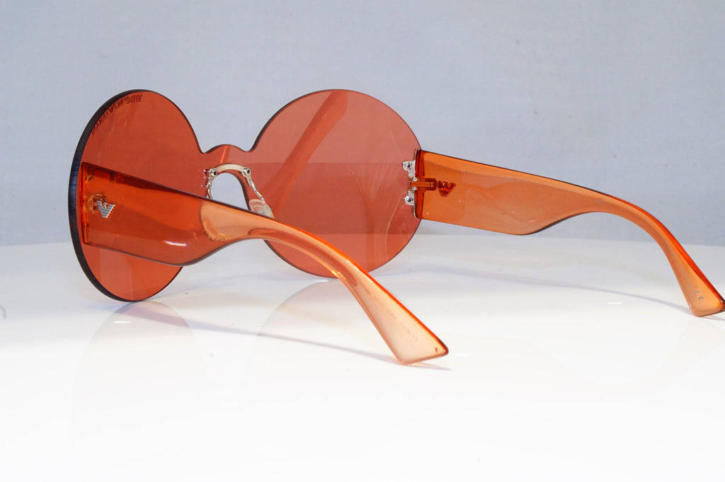 EMPORIO ARMANI Womens Designer Sunglasses Brown Round RED EA 9837 3U8LH 20335