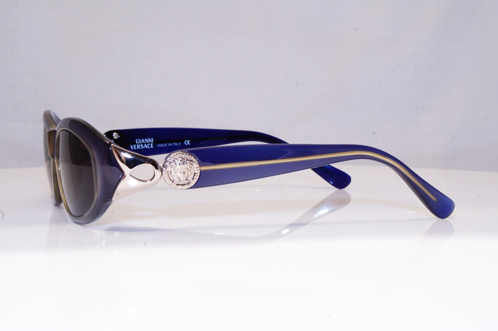 GIANNI VERSACE Mens Womens Unisex Vintage Designer Sunglasses Blue 366 723 17292