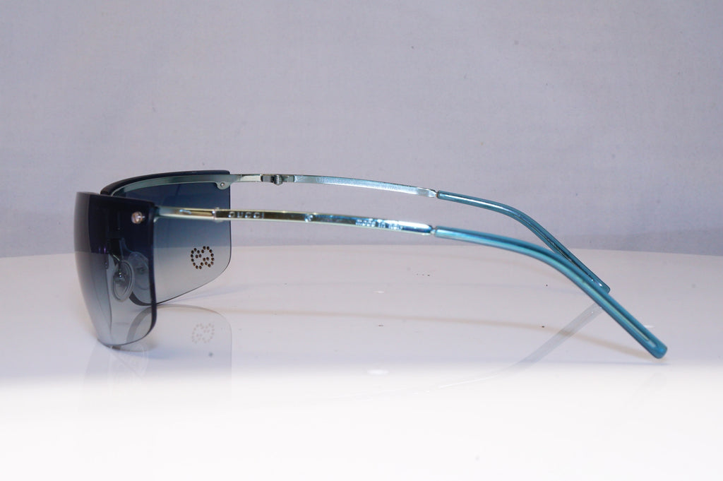 GUCCI Mens Womens Diamante Vintage Designer Sunglasses TEAL GG 2653 L7E 21460
