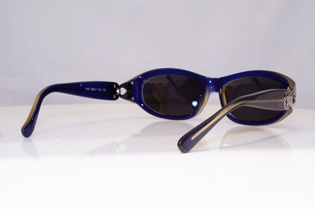 GIANNI VERSACE Mens Womens Unisex Vintage Designer Sunglasses Blue 366 723 17292