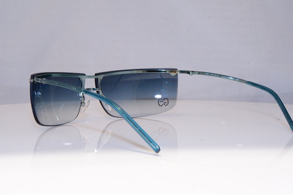 GUCCI Mens Womens Diamante Vintage Designer Sunglasses TEAL GG 2653 L7E 21460