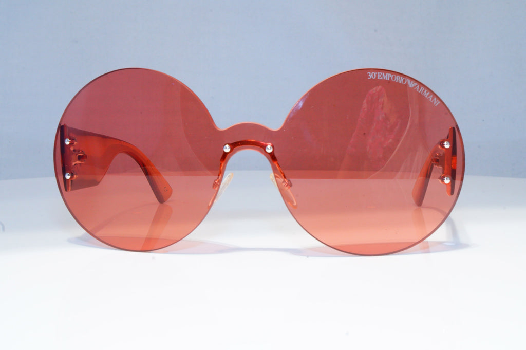 EMPORIO ARMANI Womens Designer Sunglasses Brown Round RED EA 9837 3U8LH 20335