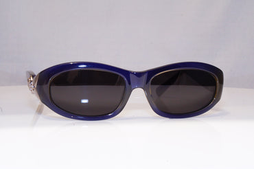 GIANNI VERSACE Mens Womens Unisex Vintage Designer Sunglasses Blue 366 723 17292