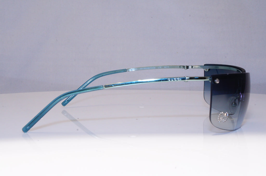 GUCCI Mens Womens Diamante Vintage Designer Sunglasses TEAL GG 2653 L7E 21460