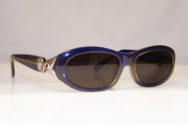 GIANNI VERSACE Mens Womens Unisex Vintage Designer Sunglasses Blue 366 723 17292