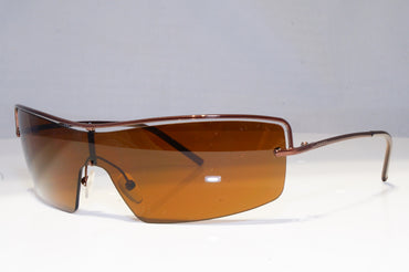 GUCCI Mens Vintage 1990 Designer Sunglasses Brown Shield GG 2683 T6T 20287
