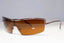 GUCCI Mens Vintage 1990 Designer Sunglasses Brown Shield GG 2683 T6T 20287
